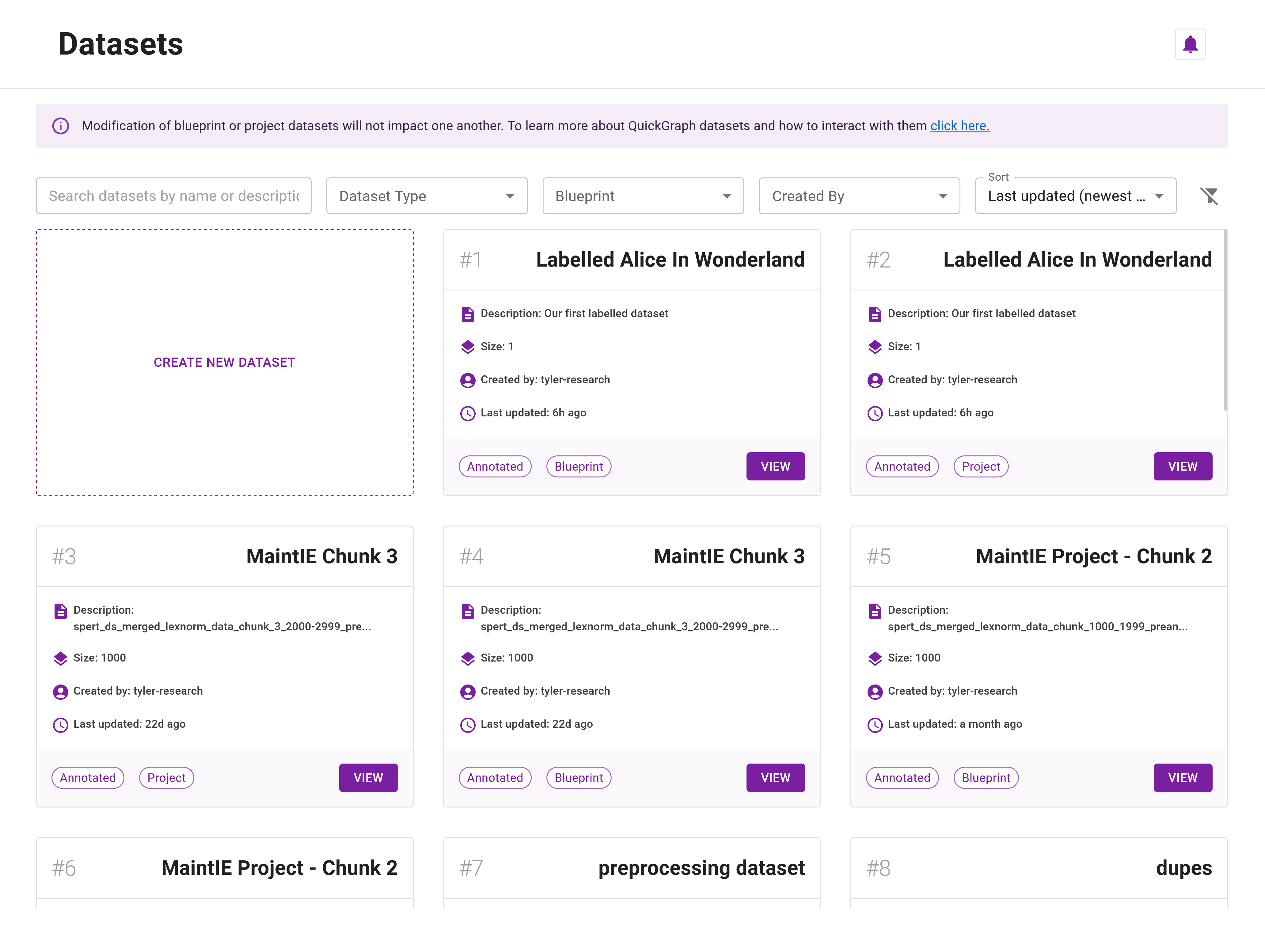 Dataset Explorer